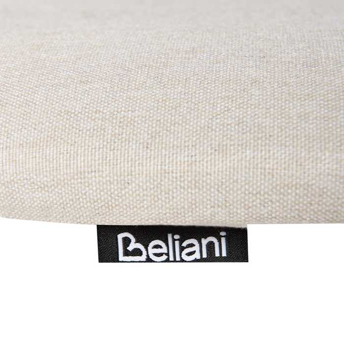 Beliani - ADAVER - Barkruk set van 2 - Lichtbeige - IJzer