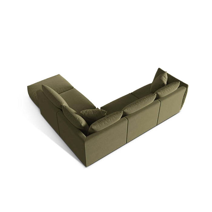 Micadoni Hoekbank Christ 4-zits rechts velvet