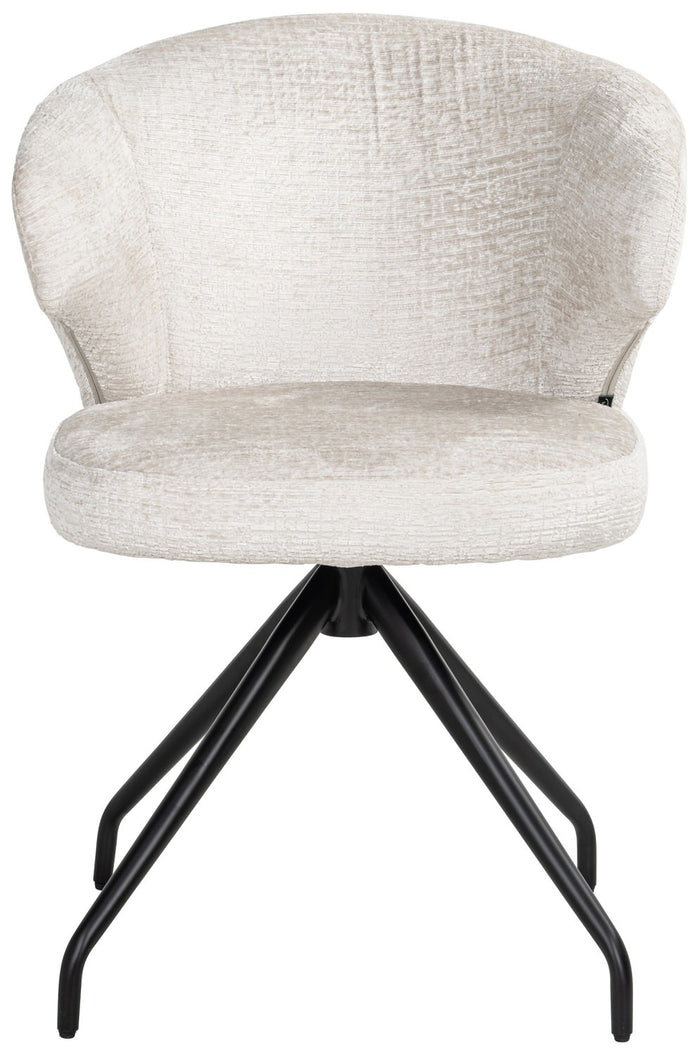 Richmond Interiors Milly Creme Fusion Draaistoel