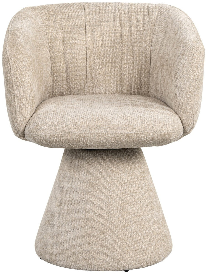 Richmond Interiors Madeline Cream Unicorn Draaistoel