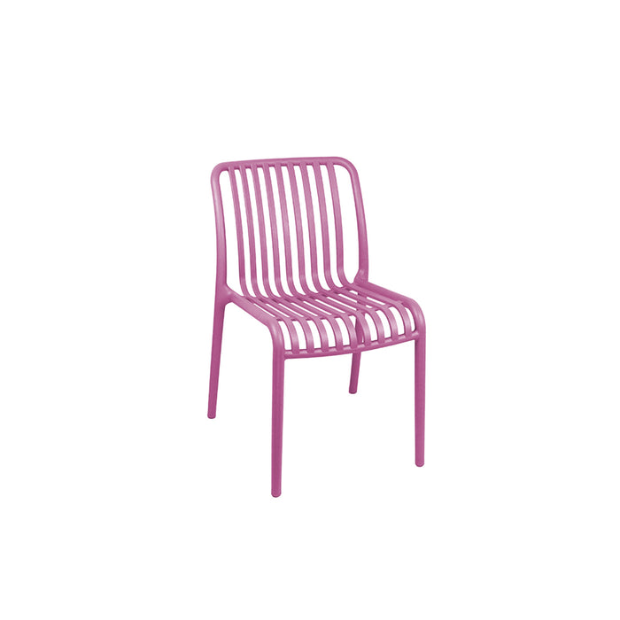 Leitmotiv - Eetkamerstoel Glee - Helderroze