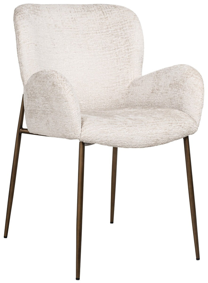 Richmond Interiors Amber Creme Fusion Eetkamerstoel