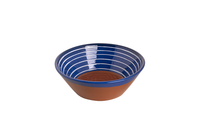 Colori Del Sud - Mezquita - Schaal - 1,8 L - ø 23 cm - Blauw|Wit