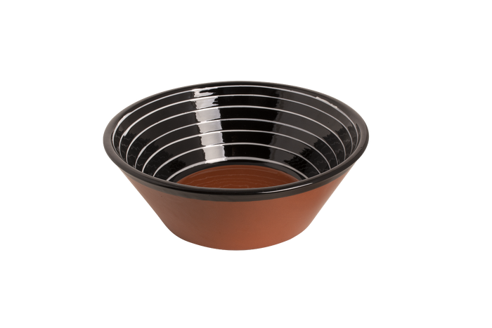 Colori Del Sud - Mezquita - Schaal - 2,8 L - ø 28 cm - Bruin|Zwart