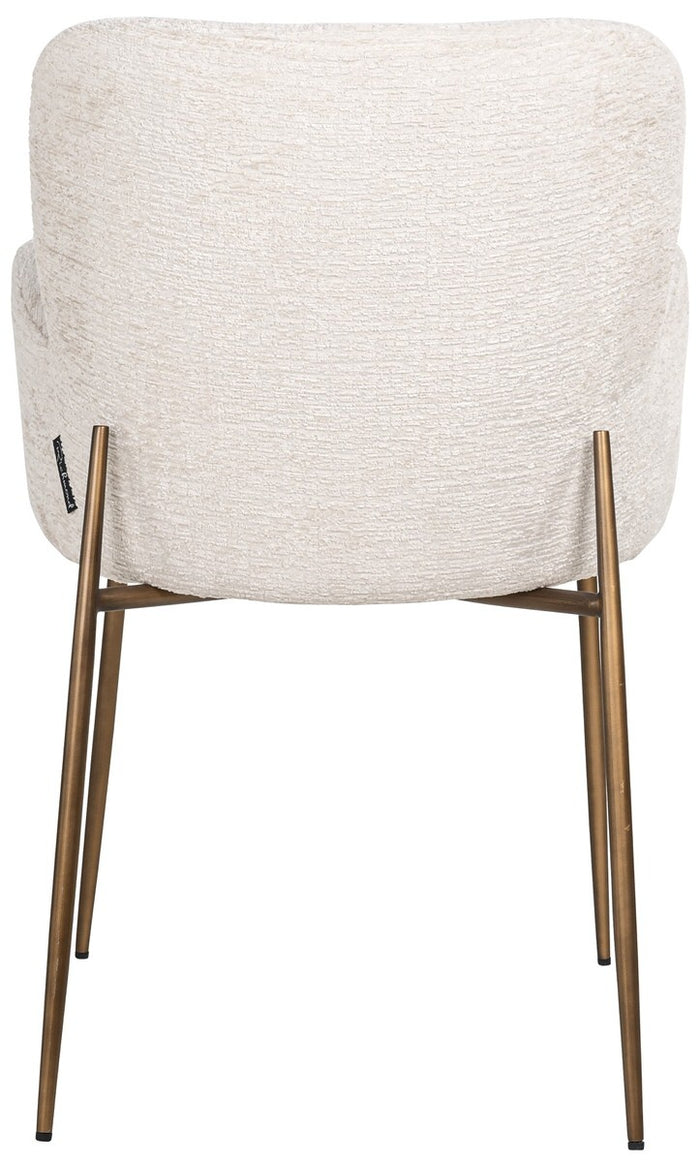 Richmond Interiors Amber Creme Fusion Eetkamerstoel