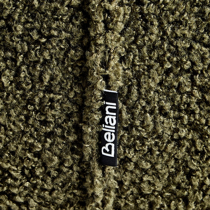 Beliani - MINA II - Barkruk set van 2 - Donkergroen - Bouclé