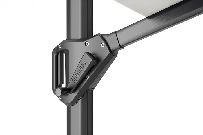 Platinum Challenger Zweefparasol T1 Premium 4x3 m. - Champagne