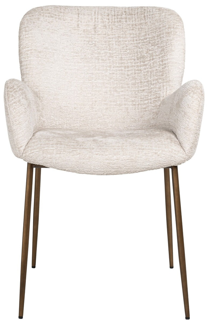 Richmond Interiors Amber Creme Fusion Eetkamerstoel