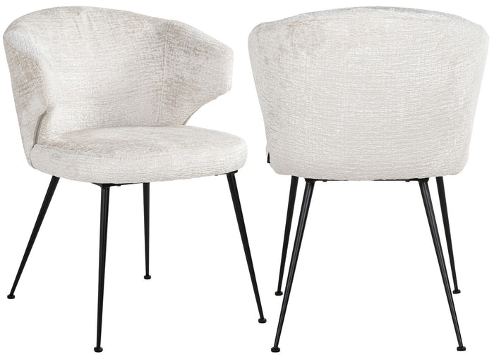 Richmond Interiors Xandra Creme Fusion Eetkamerstoel