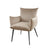 AnLi Style Eetkamerfauteuil Lobby Champagne Velours