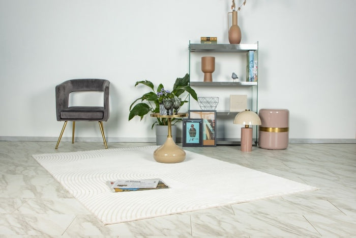 Lalee Elif 120 x 170 cm Vloerkleed Ivory 402