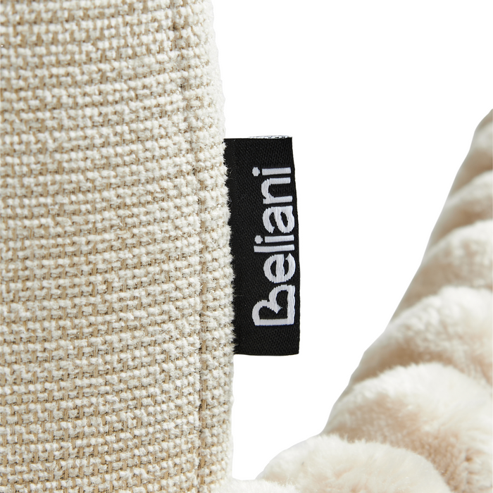 Beliani - AMITY - Barkruk set van 2 - Lichtbeige - Polyester