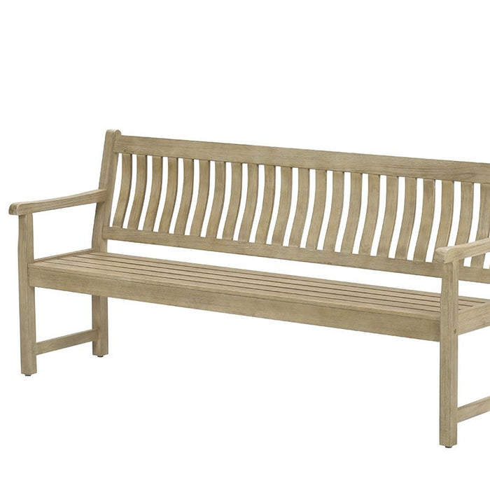 Vondel parkbench - eucalyptushout met white wash - L190 cm