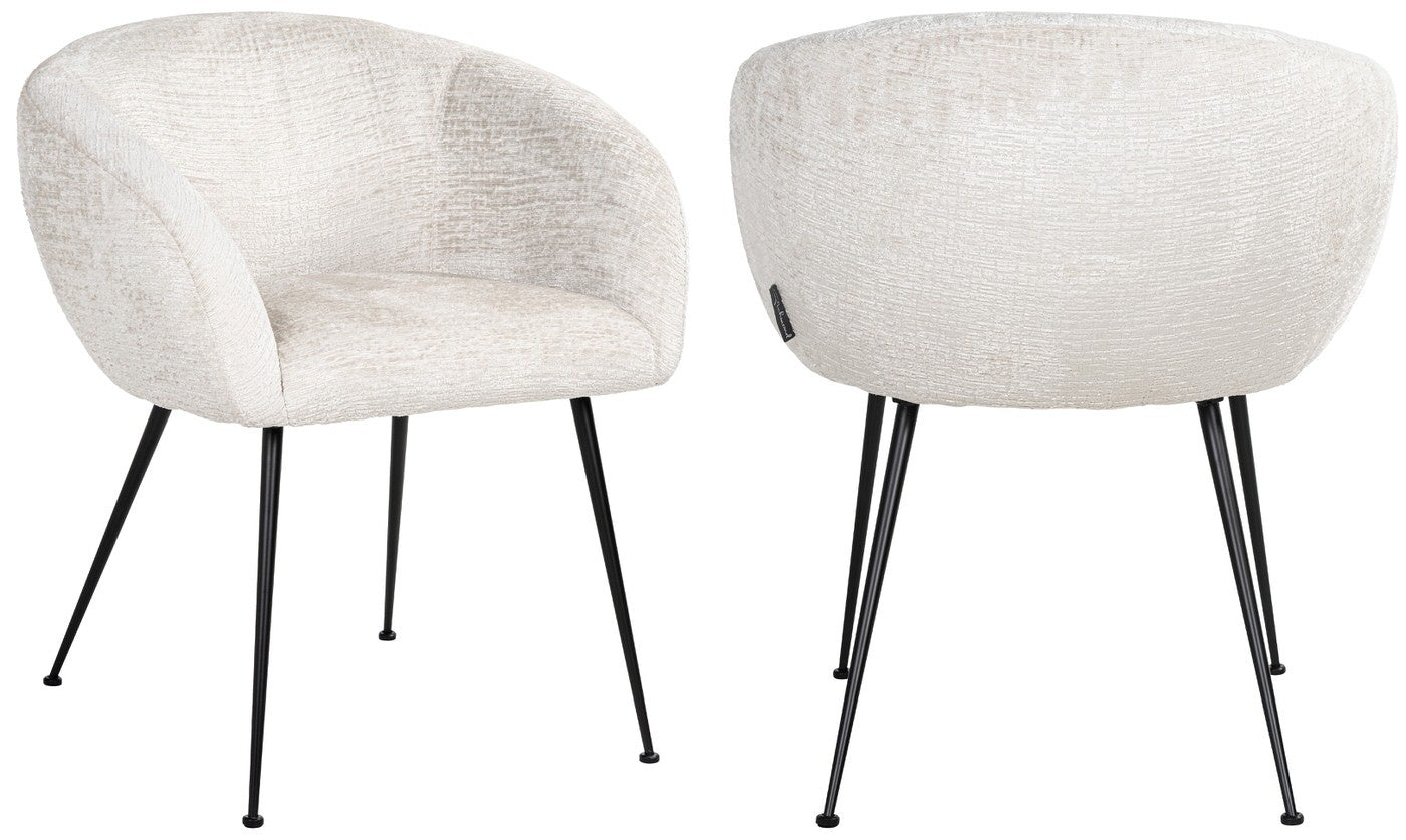 Richmond Interiors Ruby Creme Fusion Eetkamerstoel