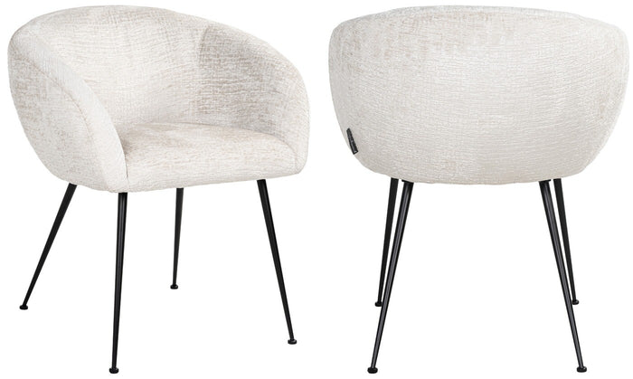 Richmond Interiors Ruby Creme Fusion Eetkamerstoel