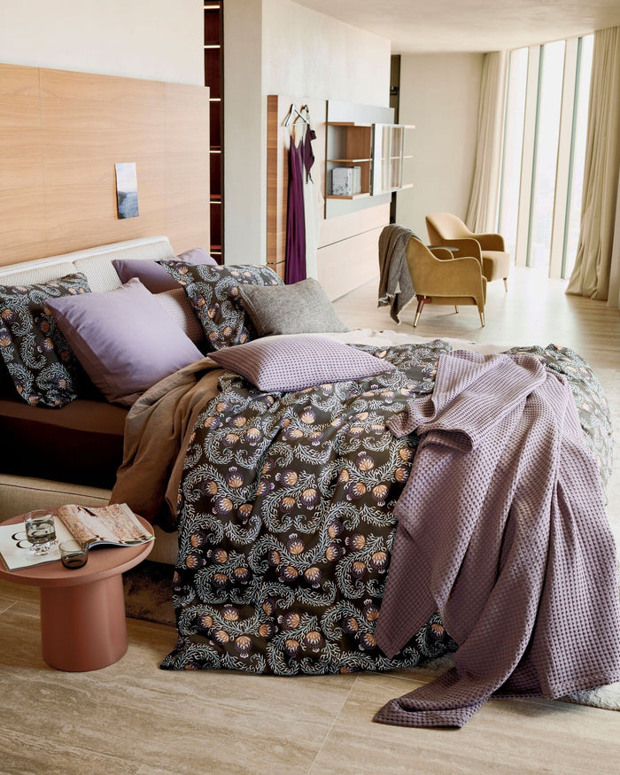 Dekbedovertrek Eclectic Multi | 140 x 200|220 cm | Bruin