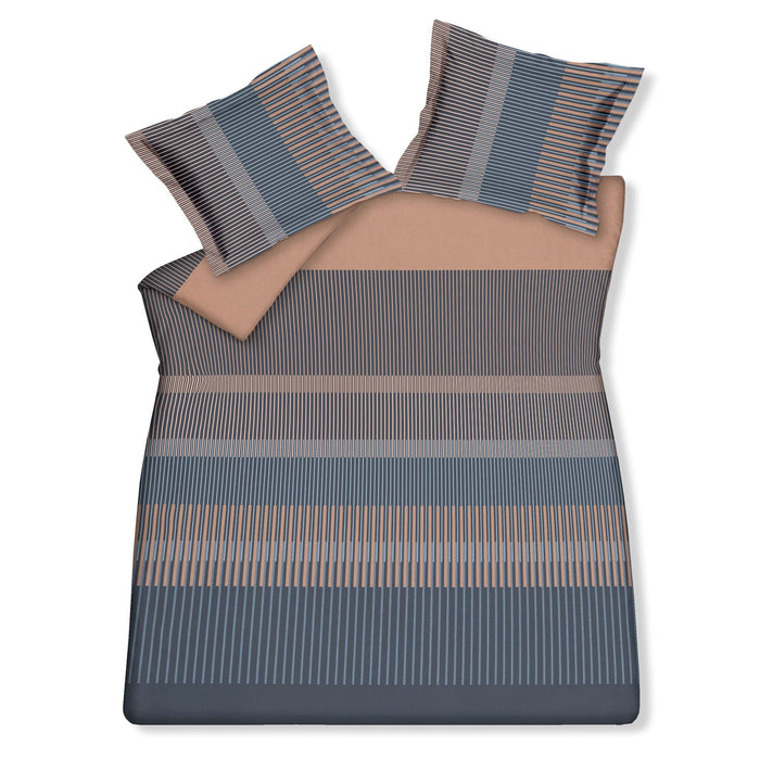 Dekbedovertrek Wander Oceanview | 140 x 200|220 cm | Bruin | Blauw