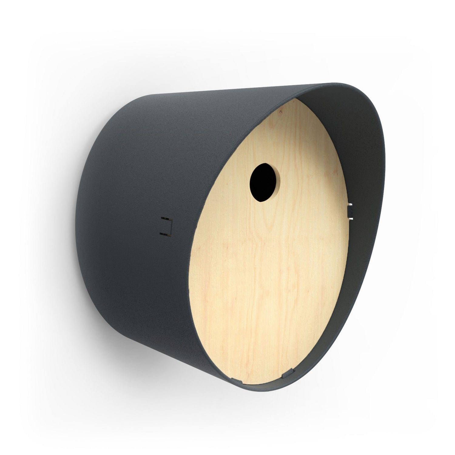 Capi Europe - Vogelhuisje rond - 23x19x24 - Antraciet