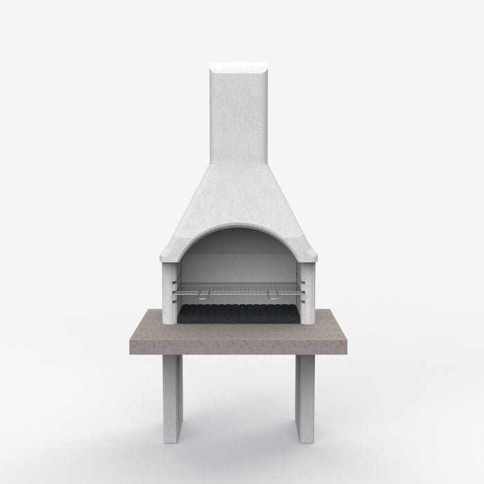 Sarom Fuoco - Betonnen barbecue - PIAVE - 80 x 103 x 198 cm
