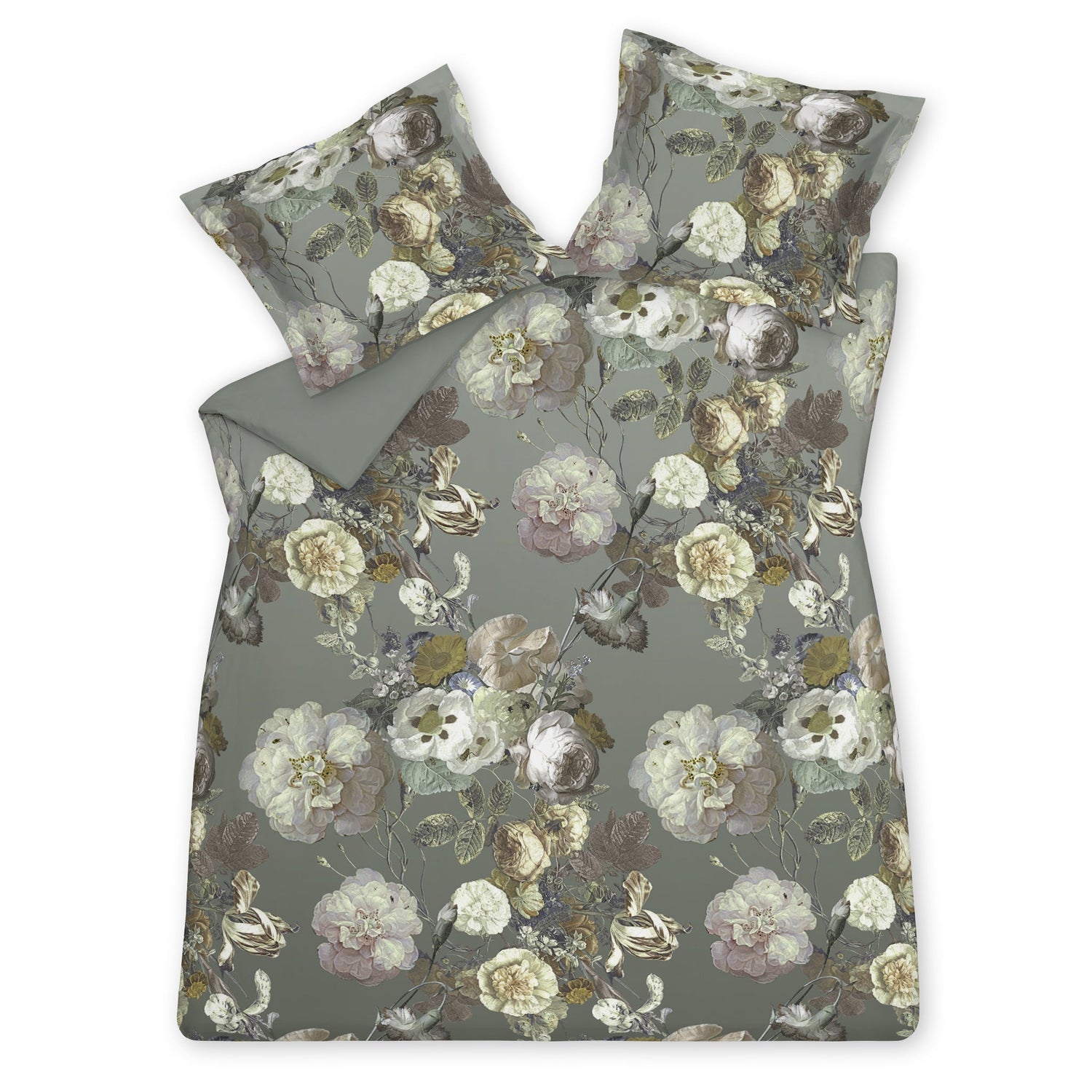 Dekbedovertrek Sleepy Sage Green | Groen | Satijnkatoen