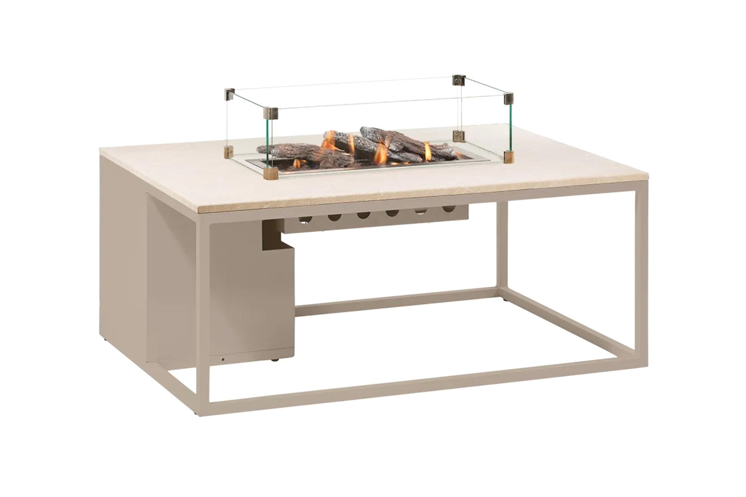 Cosiloft Gashaard 120x80 cm. (Incl. gratis glasset) - Sandy beige