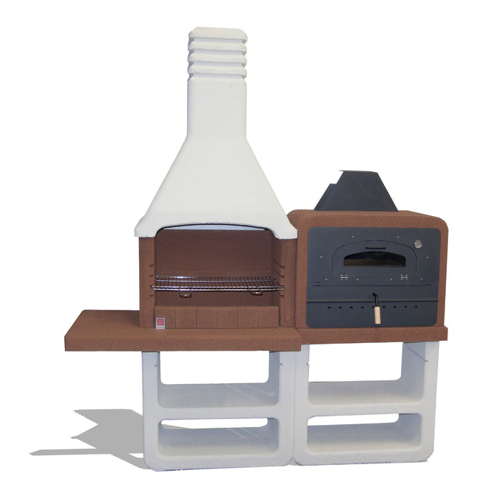 Sarom Fuoco - Betonnen barbecue - Pizzaoven - Portofino