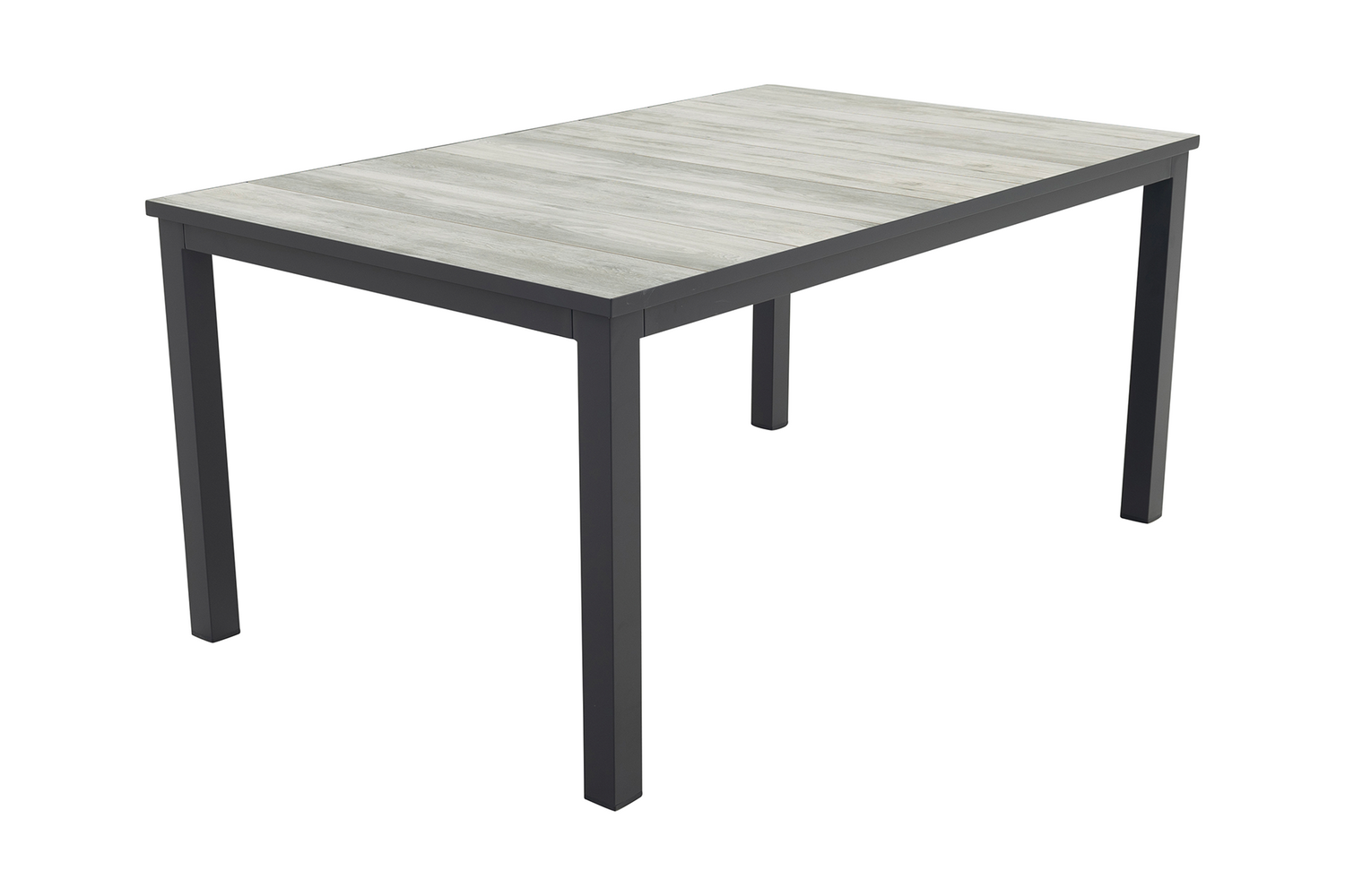 Hartman Comino dining tuintafel 163x105 cm. - Keramiek|Grijs