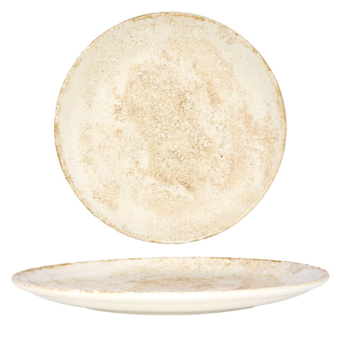 Bonna Dinerbord - Nacrous - Porselein - 25 cm - set van 6