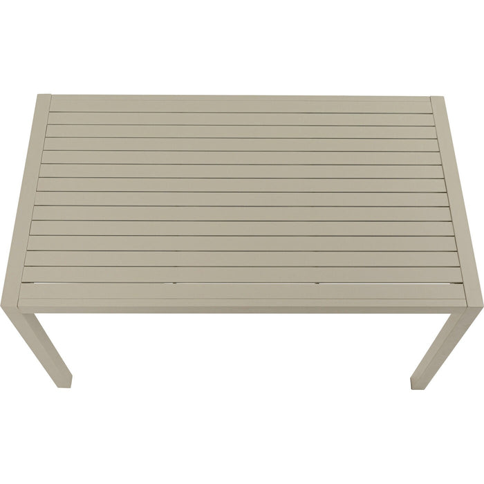 Kare Design Madagascar tuintafel - grijs - 140x80cm
