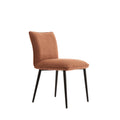 Light&living Eetkamerstoel 58x47x80 cm VADENI terra+zwart