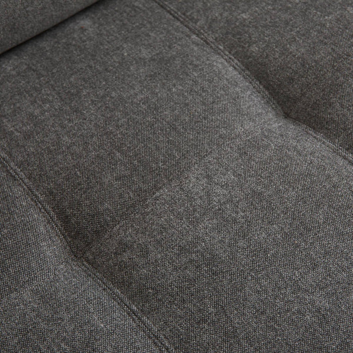 Calicosy - 3-zits slaapbank in stof B207 cm - CHESTER - Grijs