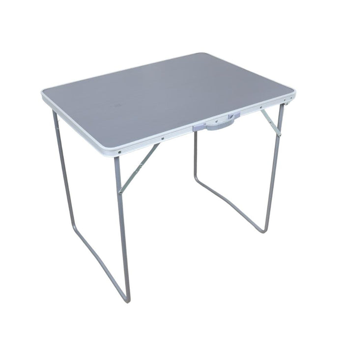 Orange85 Campingtafel Tuintafel inklapbaar Grijs 80x60x69 cm Metaal
