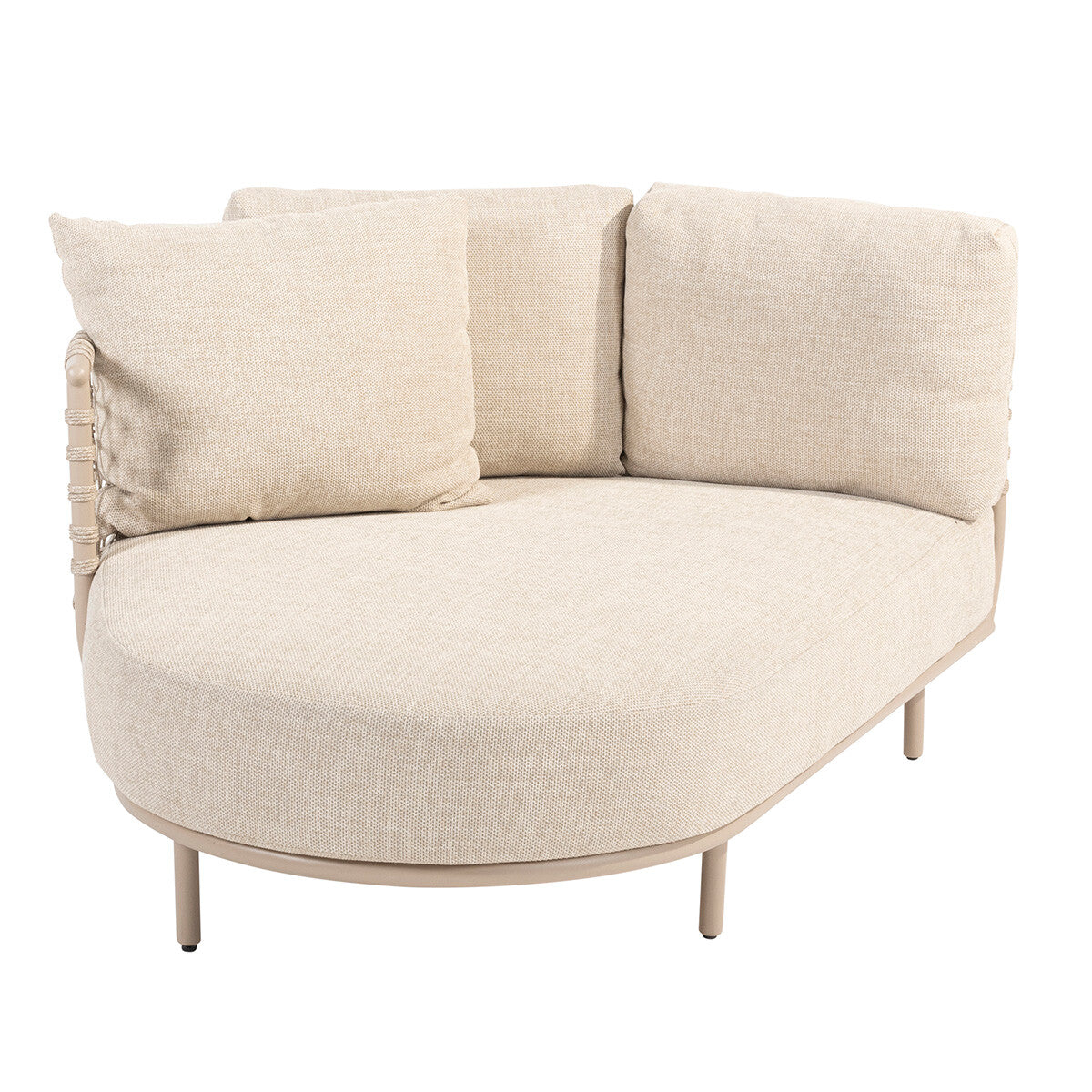 4 Seasons Outdoor Sardinia chaise longue - latte