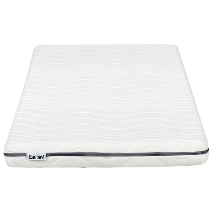 Beliani - PETITE - Schuimmatras - Wit - 80 x 200 cm - Polyester