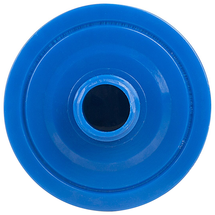 Beliani-CALIMA|VILLARRICA-Filter-Wit|Blauw-Synthetisch materiaal