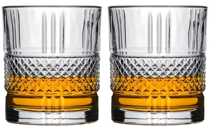 Cookinglife Whiskey Glazen | Cocktailglazen | Waterglazen Monea - 230 ml - 2 stuks