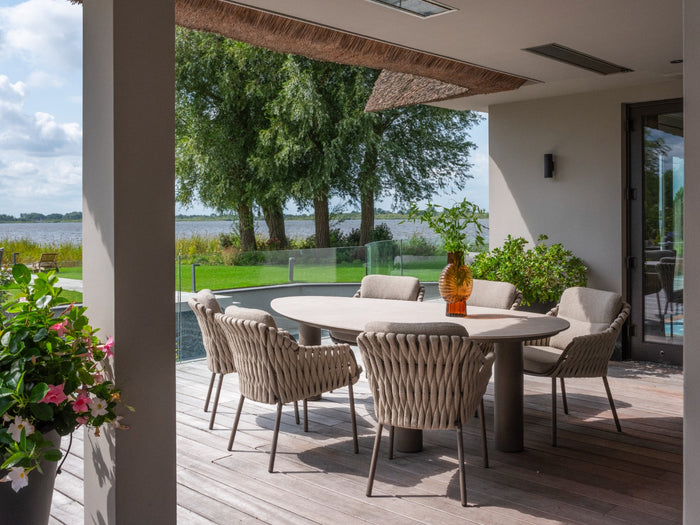 4 Seasons Arizona organische tuintafel  240x120 cm. - zand|terre