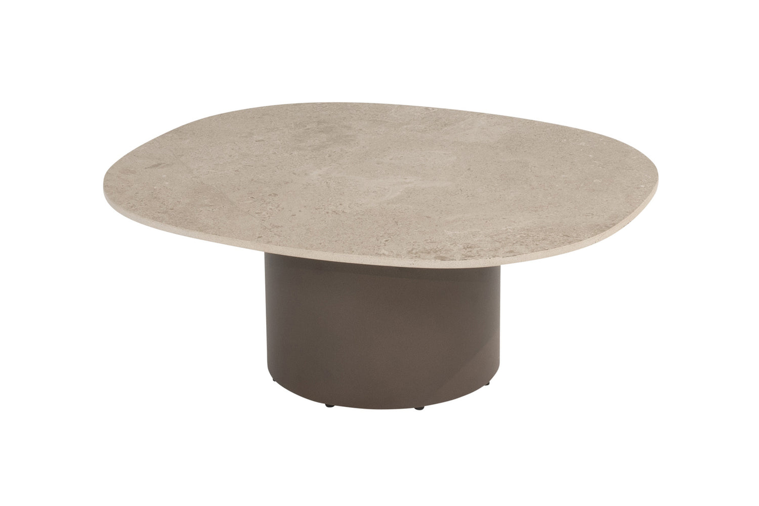 4 Seasons Salontafel Sofie Keramiek 70x80 cm. - zand|terre