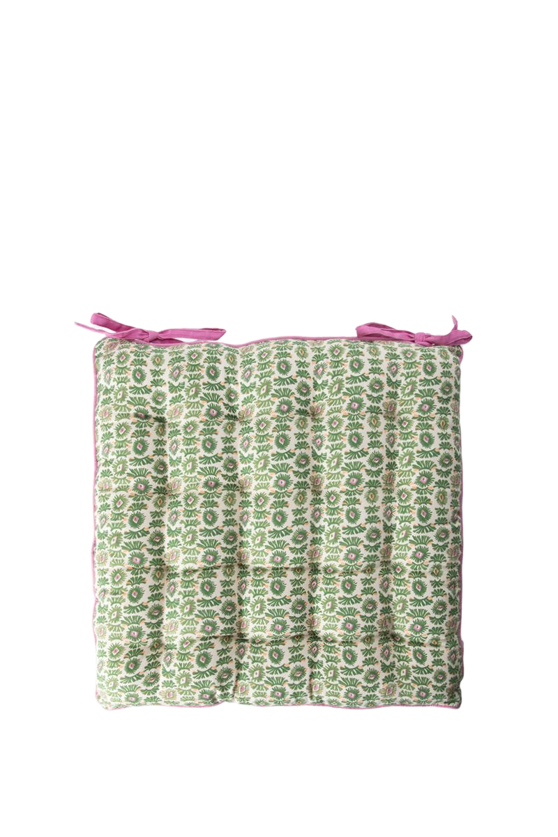 Sissy-Boy Groen tuinkussen met mystic eye-print