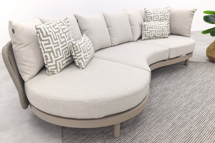 Hartman Bjorn 3-zits loungebank - Taupe