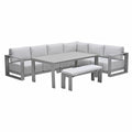 Garden Impressions Malakka lounge dining set 6-delig - taupe