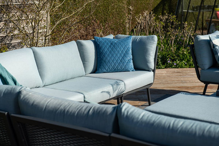 Larissa hoek element - carbon black - mint grey