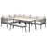 Garden Impressions Burela lounge dining set 6-delig links - taupe