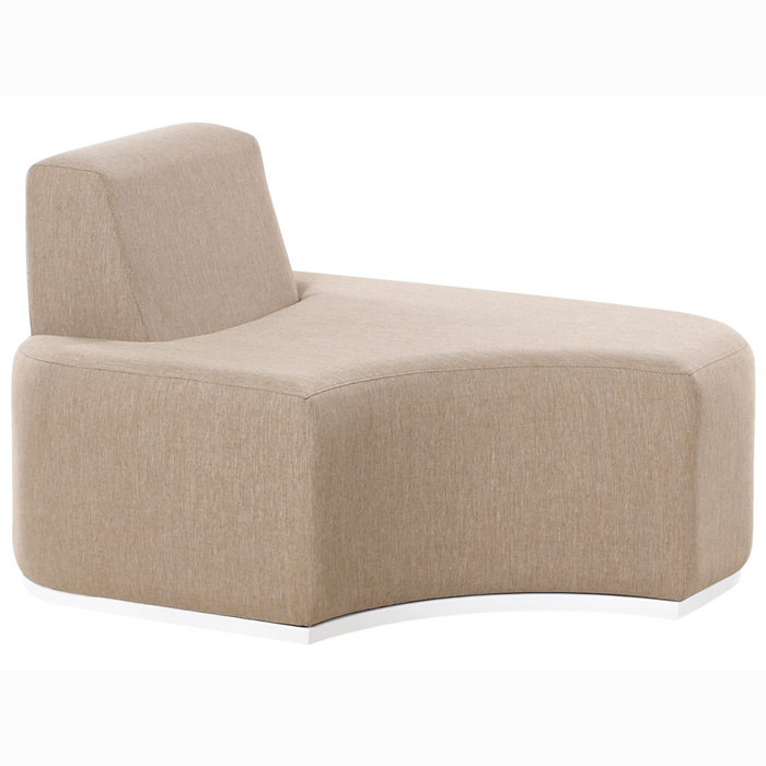 Beliani - FABRO - Loungeset voor 4 - Beige - Polyester