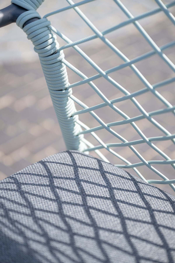 5-delige tuinset Dido stoelen zachtgroen - Rimini tafel