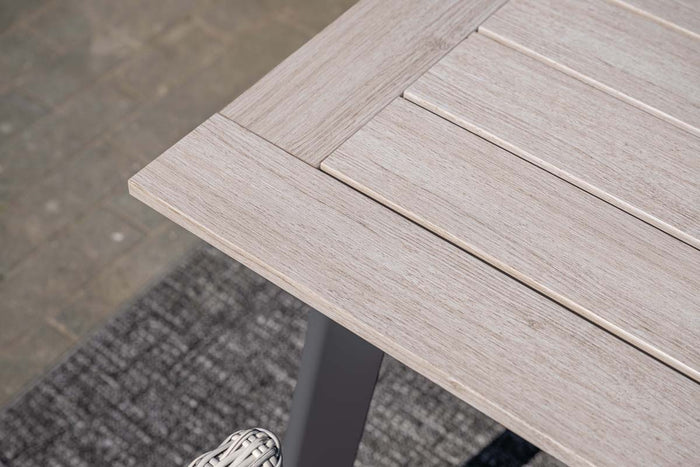 5-delige tuinset Dido tuinstoelen zwart - Vigo tafel