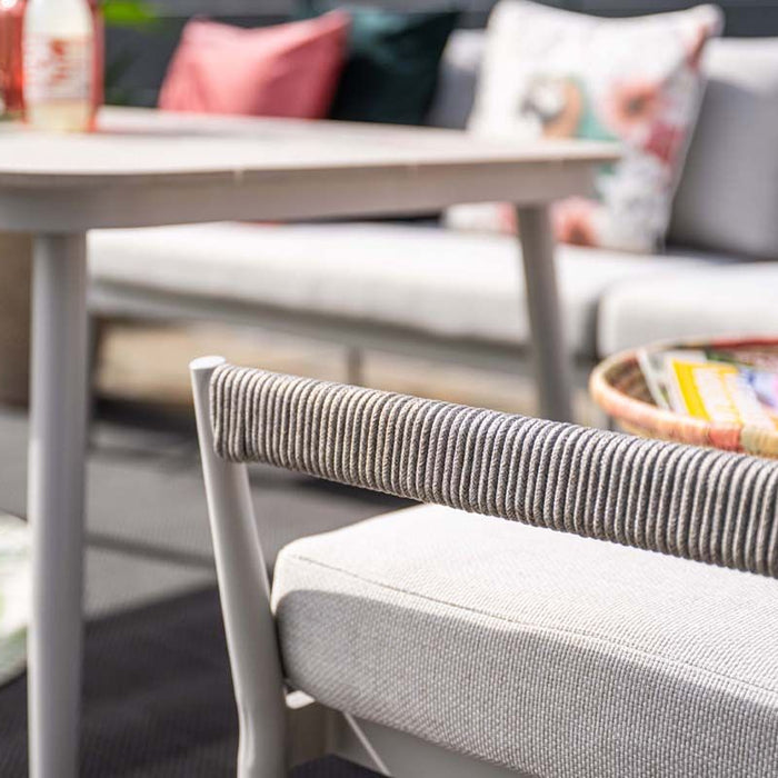 Barcelona lounge-diningset - 5-dlg. -  taupe - grey sand - valley sand