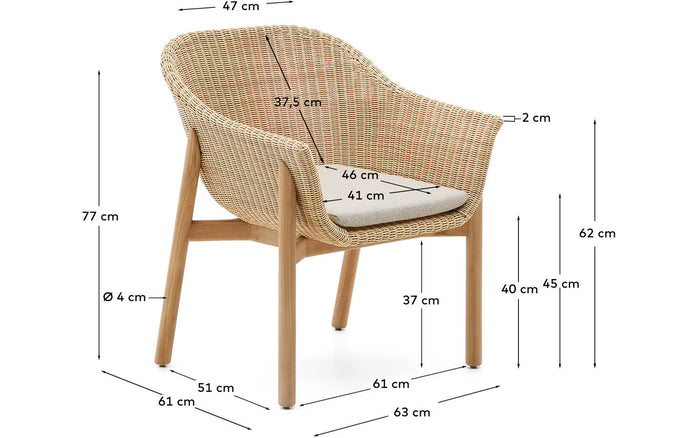 Tuinstoel Galea, Tuinstoel