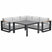 Garden Impressions Malakka lounge dining set 4-delig - light teak look