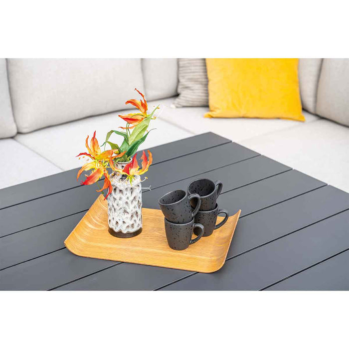 Garden Impressions Malakka lounge dining set 4-delig - light teak look